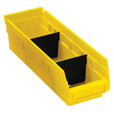 Bsc Preferred 2-7/8 x 3'' Plastic Shelf Bin Dividers, 50PK BINDS23